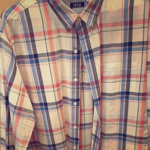 Three Mens Button Down Long Sleeve Collared Shirts